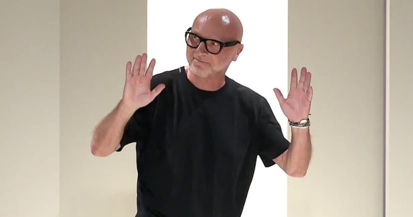 ¿Dolce sin Gabbana? Stefano Gabbana renuncia como presidente de Dolce & Gabbana
