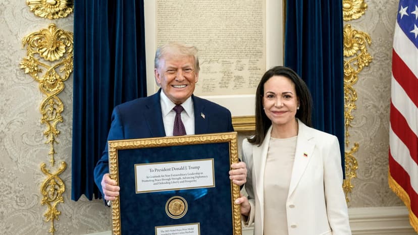 Donald Trump quiere implicar a la opositora Machado en Venezuela, donde se aceleran las reformas