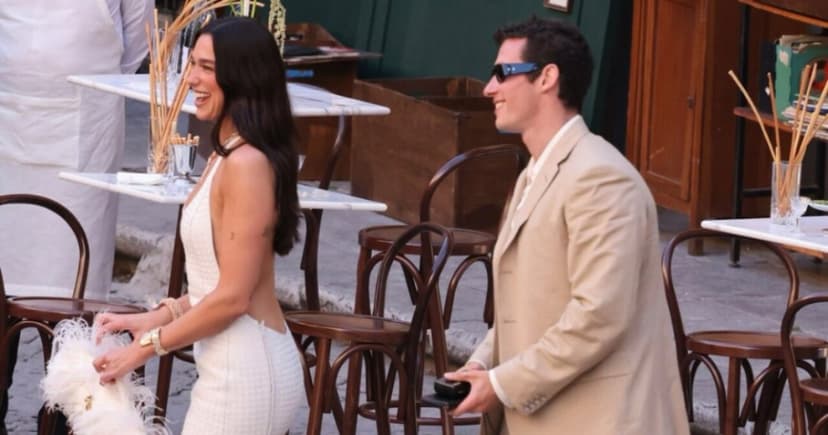 Dua Lipa y Callum Turner celebran su segunda boda en Sicilia con una fiesta de lujo y serenata de Elton John