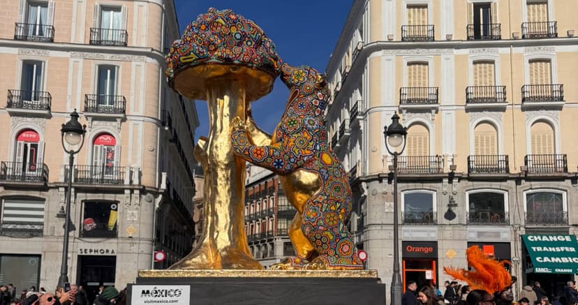 El arte wixárika llega al corazón de Madrid y hermana símbolos culturales
