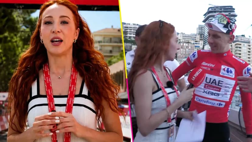 El caso Erola Jons, la influencer que incomoda en La Vuelta de España por el acoso a ciclistas