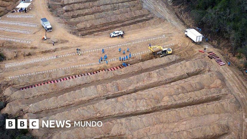 El cementerio de emergencia en el que Venezuela entierra a los muertos tras los terremotos