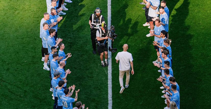 El emotivo discurso de Pep Guardiola para despedirse del Manchester City: “Ha sido jodidamente divertido”