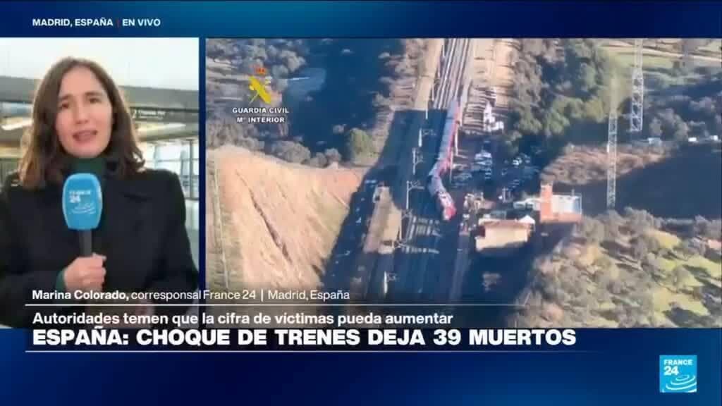 España: Pedro Sánchez visitará el lugar de accidente ferroviario que dejó 39 muertos