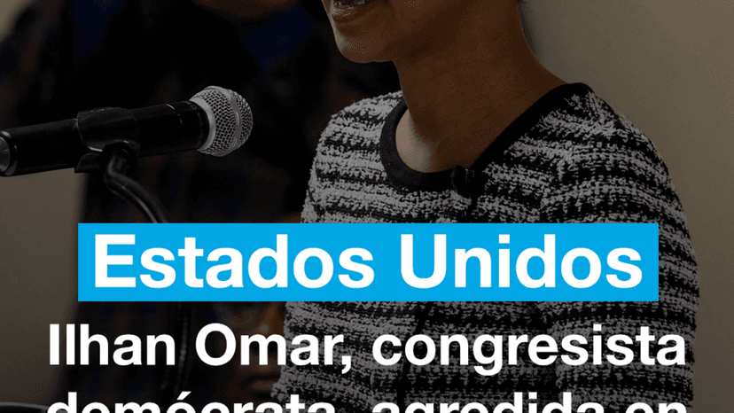 Estados Unidos: Ilhan Omar, congresista demócrata, agredida en una asamblea pública