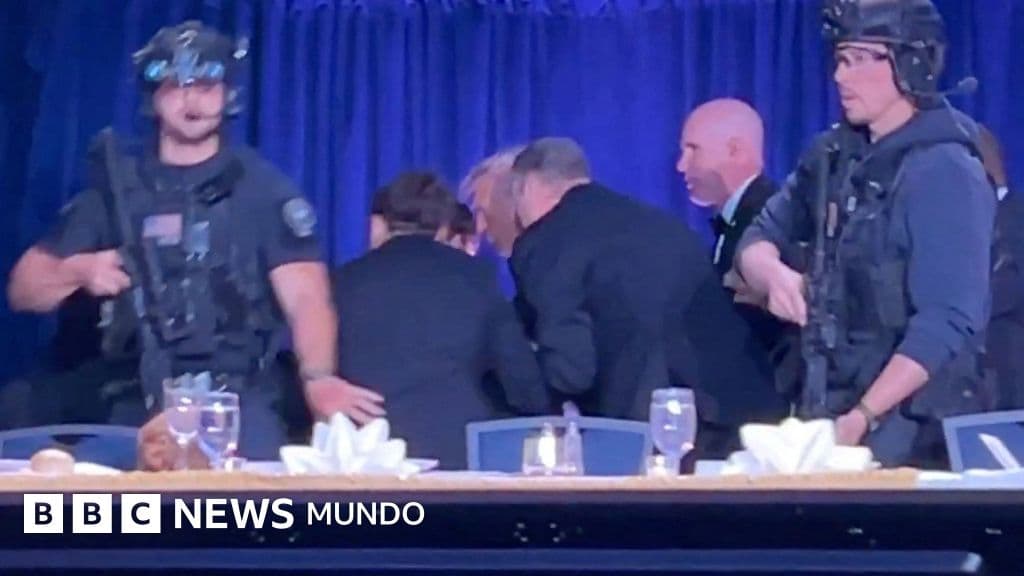 Evacuan a Trump de un evento con medios tras aparentes disparos