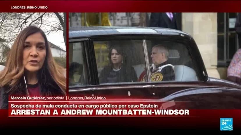 Expríncipe Andrew permanece bajo custodia por presunta mala conducta por Caso Epstein