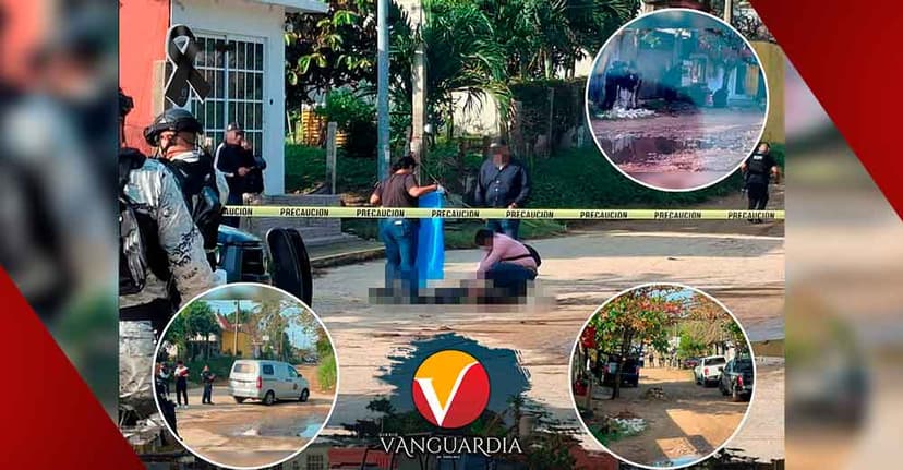 Fallece un abuelito tras ser atropellado; el responsable desata balacera con autoridades y termina herido, en Coatzacoalcos