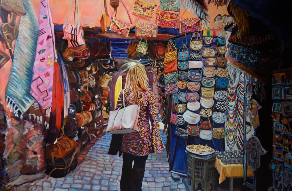 ¿Foto o pintura? La artista Claudia Robles-Gil pone a prueba el ojo humano con sus obras