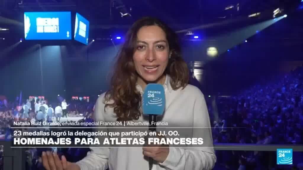 Francia celebra en Albertville histórico botín de 23 medallas olímpicas
