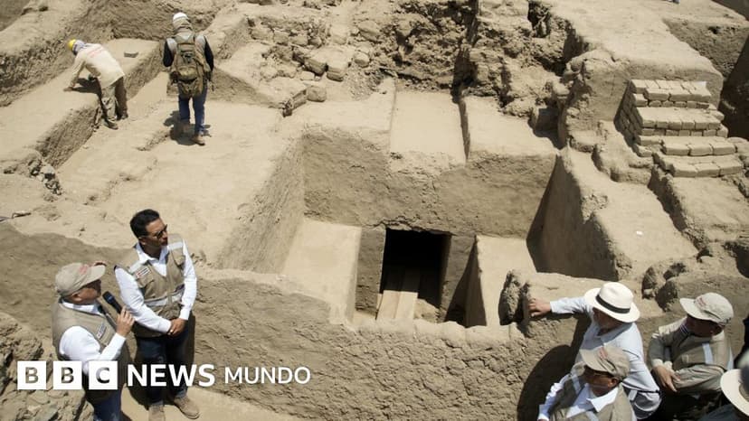 "Fue diseñada para un personaje de la élite": el extraordinario hallazgo de una tumba casi intacta de la antigua cultura chimú en Perú