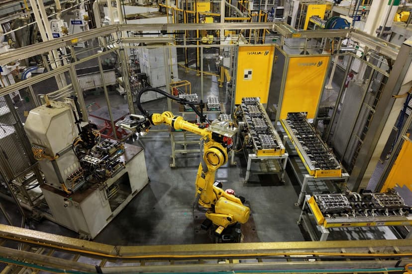 General Motors usa esta arena para fabricar motores V8 en México; después la convierte en casas