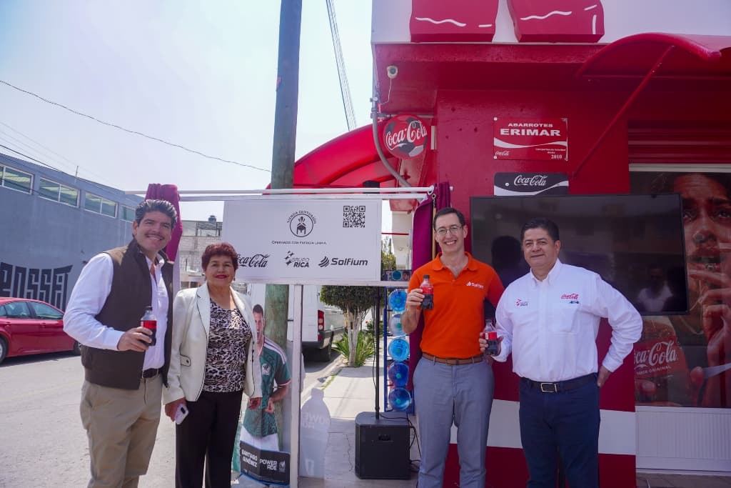 Grupo RICA Coca-Cola y Solfium suman 100 tiendas solares en México