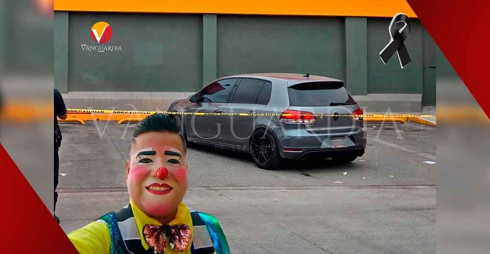 Hallan sin vida al payasito “Tuntun Piernas Locas” dentro de su auto, en Veracruz