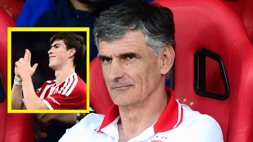 ‘Hormiga’ González se queda sin entrenador: Olympiacos despide a José Luis Mendilibar