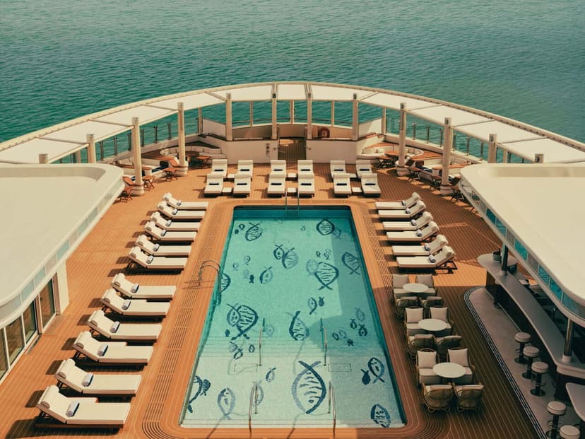 Hoteles de lujo ahora en alta mar, esta es la nueva forma de viajar que está redefiniendo el lujo