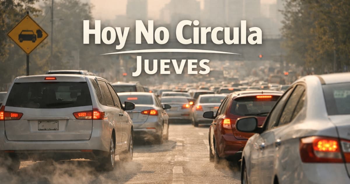 Hoy No Circula 29 de enero: autos que tienen prohibido transitar este jueves en CDMX