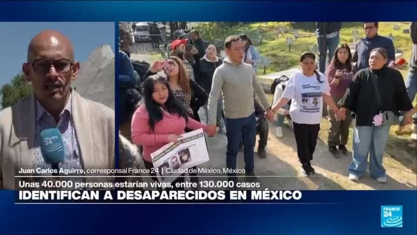 Identifican desaparecidos en México: de 130.000 casos, unas 40.000 estarían vivas