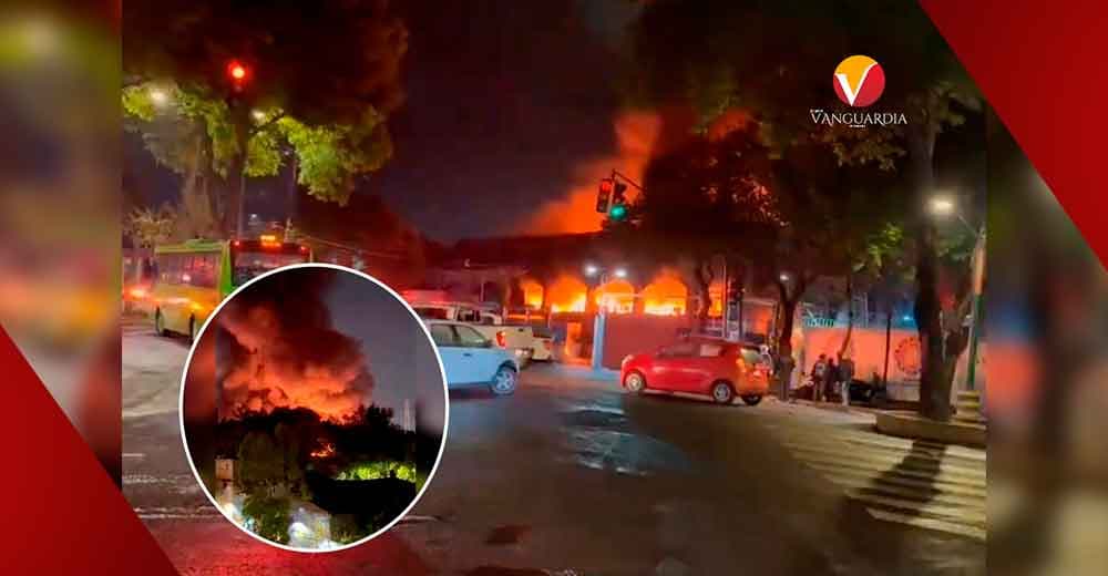 Incendio en fábrica de plásticos en Xochimilco moviliza a servicios de emergencia