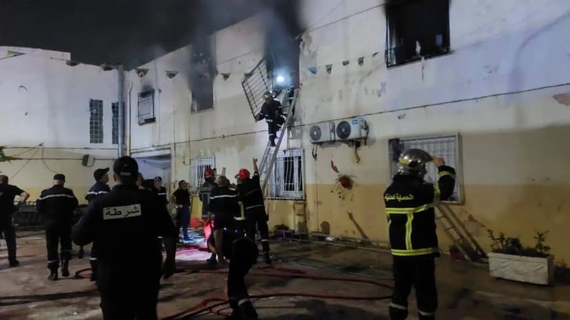 Incendio en un orfanato de Argelia deja al menos 11 muertos y 19 heridos