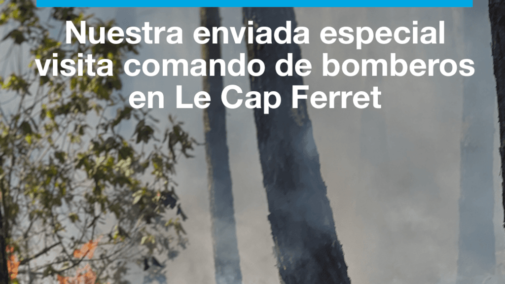 Incendios en Francia: rebrotes en Gironda por ola de calor
