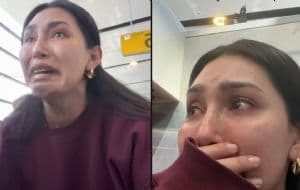 Influencer mexicana queda atrapada en tiroteo del aeropuerto de Jalisco | VIDEO