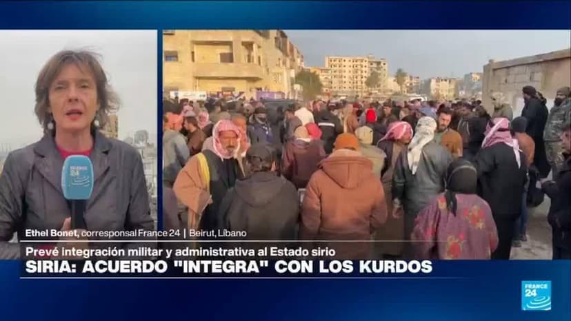 Informe desde Beirut: acuerto entre Siria y las FDS busca integración con los kurdos