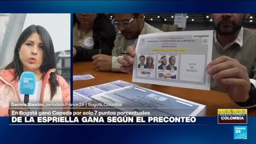 Informe desde Bogotá: mapa político de Colombia se mantiene estable en segunda vuelta presidencial