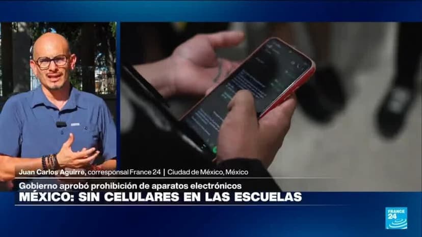 Informe desde Ciudad de México: se prohíbe el uso de celulares en las escuelas
