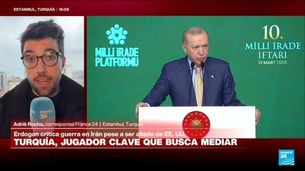 Informe desde Estambul: Erdogan critica la guerra en Irán pese a su alianza con EE. UU.