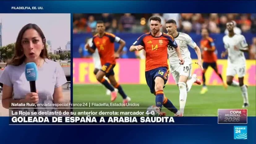 Informe desde Filadelfia: España golea a Arabia Saudita en su segundo partido del Mundial 2026