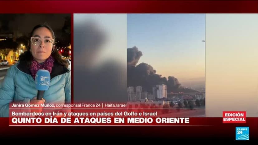 Informe desde Haifa: los ataques del quinto día de combates en Medio Oriente