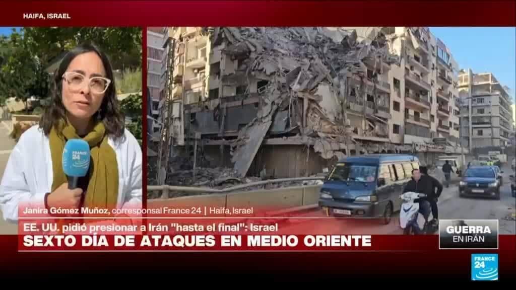 Informe desde Haifa: sexto día de ataques contra Irán