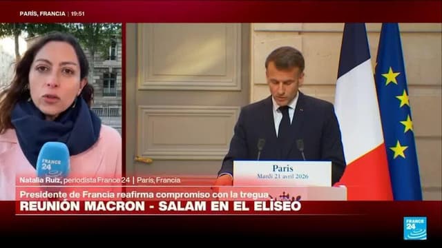 Informe desde París: Macron reafirma compromiso con la tregua en Líbano