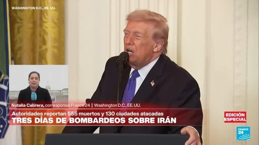 Informe desde Washington: las perspectivas de Trump sobre Irán tras tres días de ataques conjuntos