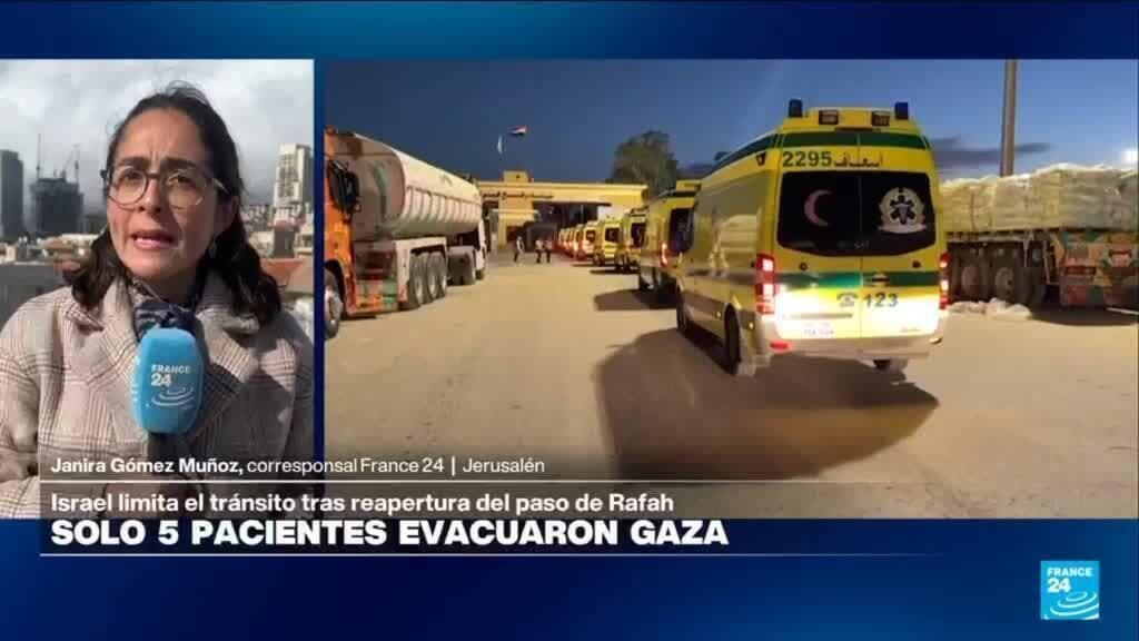Israel y el lento cruce de palestinos por Rafah: 12 regresaron a Gaza y 5 salieron en el primer día