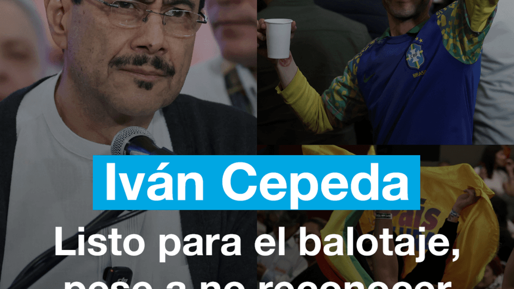 Iván Cepeda: listo para el balotaje, pese a no reconocer resultado del preconteo