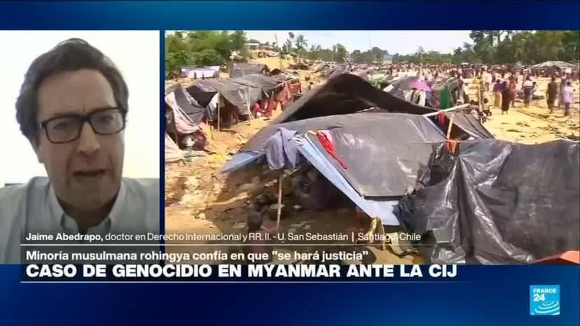 Jaime Abedrapo: "Juicio por genocidio contra Myanmar en CIJ podría sentar un precedente"