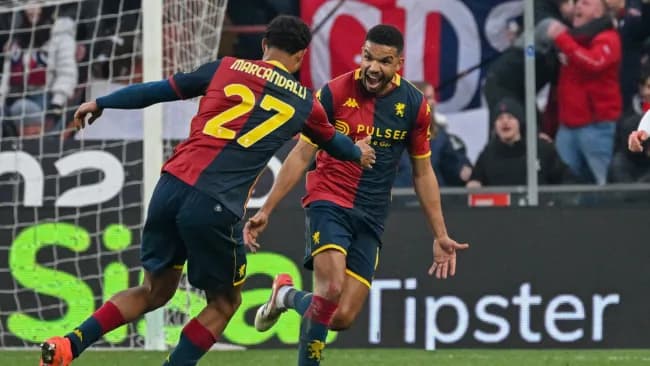 Johan Vásquez y Genoa se alejan de la zona de descenso tras victoria sobre Bolonia