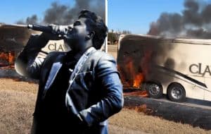 La Banda Clave Nueva sufre accidente y se incendia su camión, ¿cuál es su estado de salud?