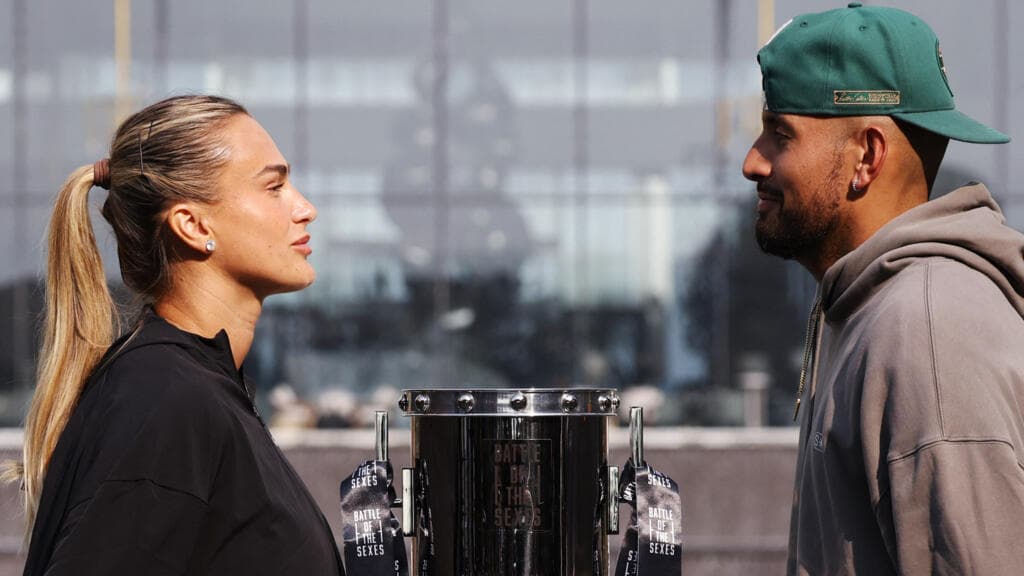 La "Batalla de los Sexos": Sabalenka y Kyrgios reviven un debate eterno