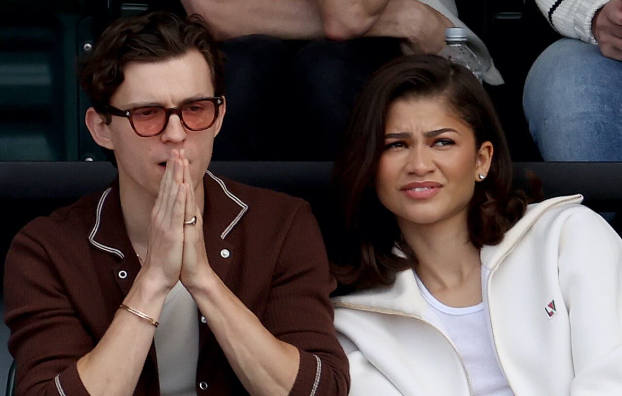 La inesperada reacción de Zendaya a las fotos de su 'boda' con Tom Holland creadas con IA
