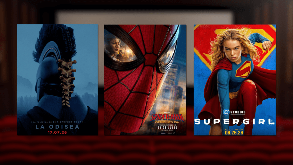 'La Odisea', 'Spiderman' o 'Supergirl': ¿quién ganará la carrera al 'blockbuster' 2026?