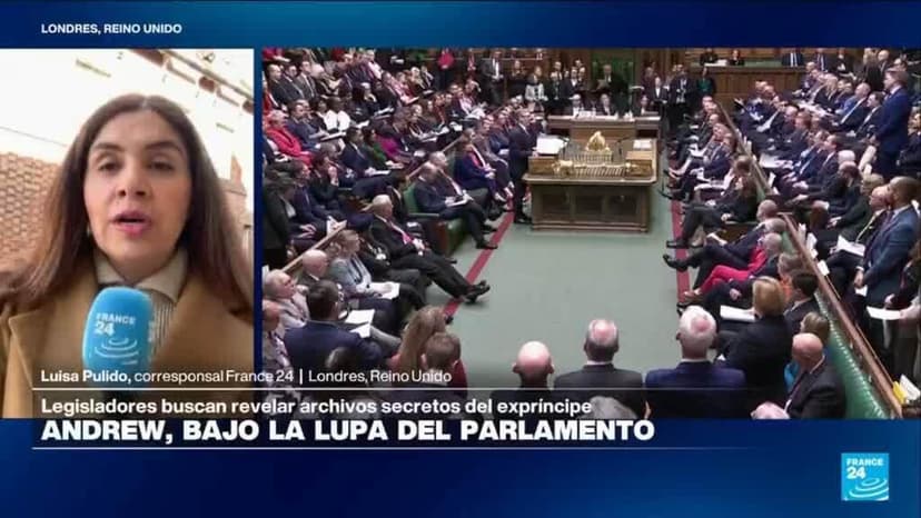 Legisladores británicos exigen publicar archivos secretos de expríncipe Andrew