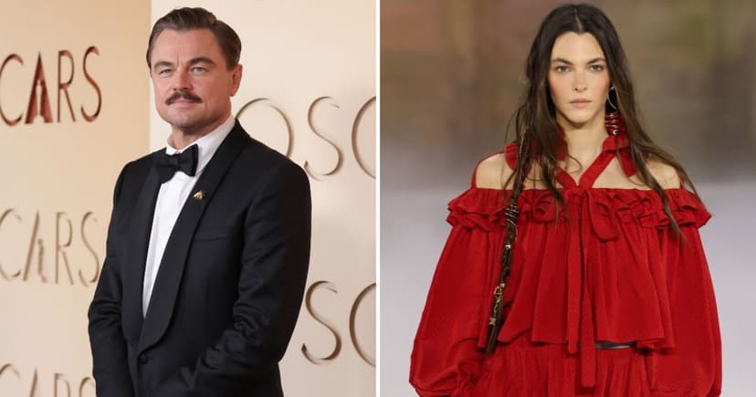 Leonardo DiCaprio va en serio con Vittoria Ceretti: Fueron captados juntos en los Oscar