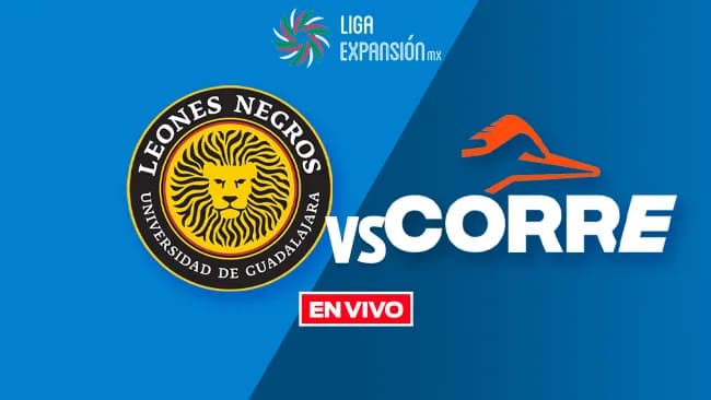 Leones Negros vs Correcaminos EN VIVO Liga Expansión MX Jornada 3 Clausura 2026