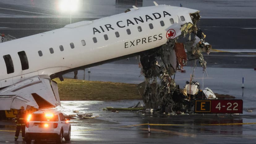Lo que sabemos de la colisión del avión de Air Canada, que dejó dos pilotos muertos y decenas de heridos