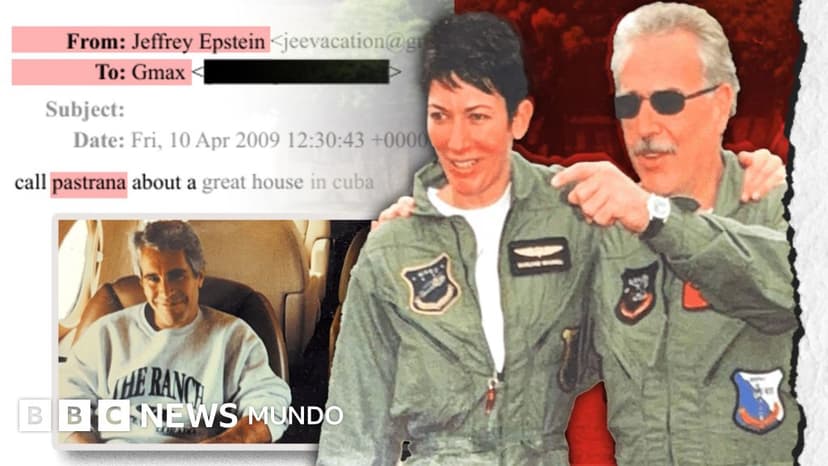 Lo que se sabe del vínculo de Andrés Pastrana con Jeffrey Epstein y Ghislaine Maxwell (y las explicaciones del expresidente de Colombia a BBC Mundo)