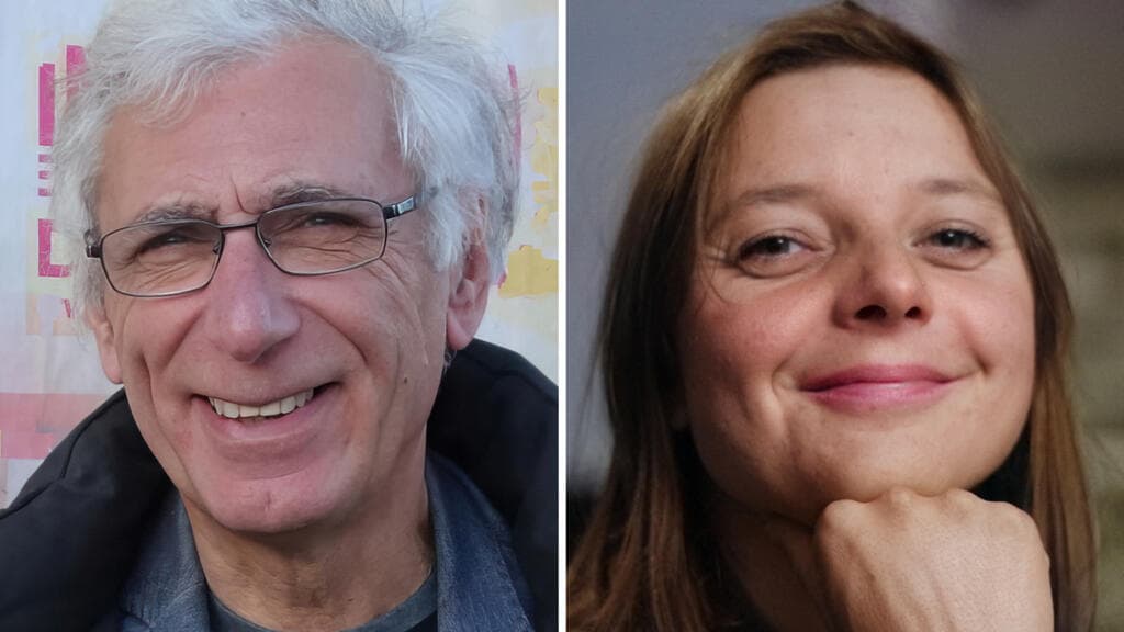 Los exdetenidos en Irán Cécile Kohler y Jacques Paris han llegado a París