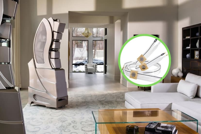Los multimillonarios no usan cables USB para conectar sus bocinas; en su lugar utilizan un cable más caro que un Tesla Model Y